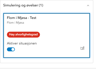 Aktiv situasjon