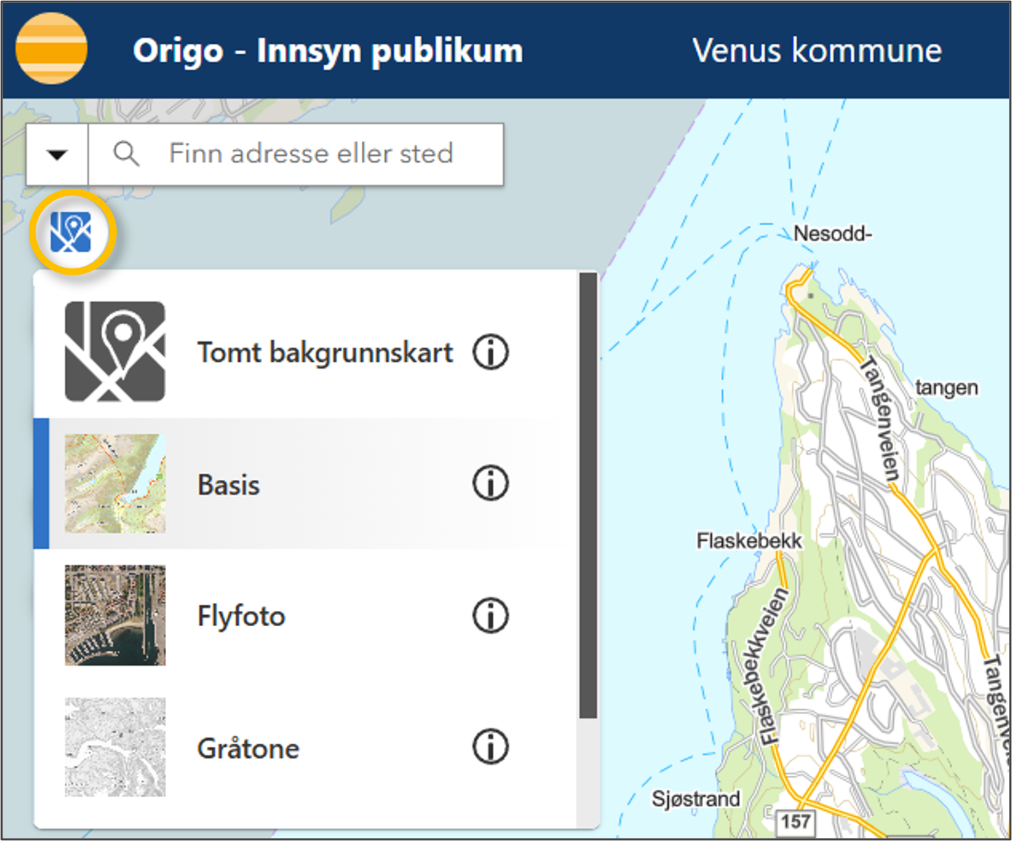 bakgrunnskart