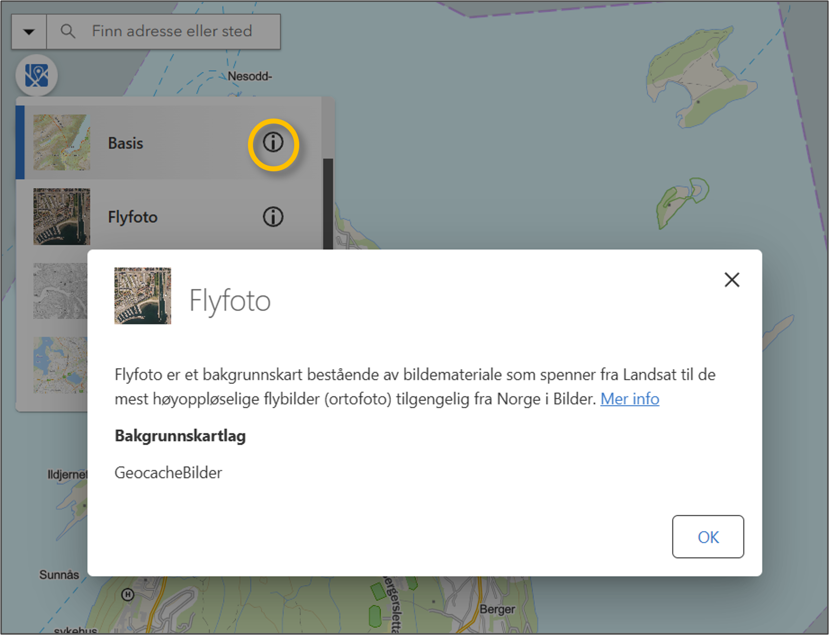 bakgrunnskartinfo