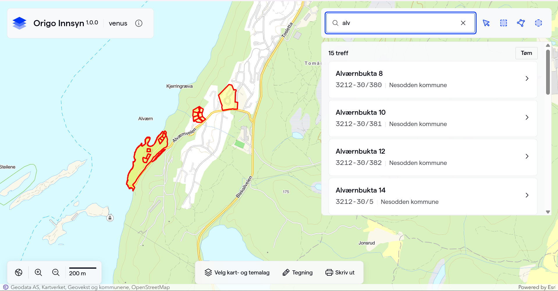 Søk – resultat