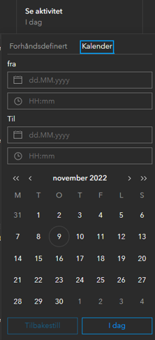 kalender-velger