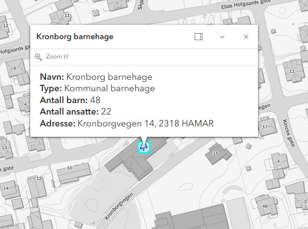 Klikk i kartet
