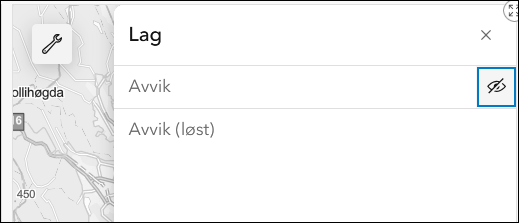 Løste avvik i kart