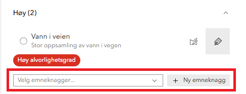 Ny emneknagg