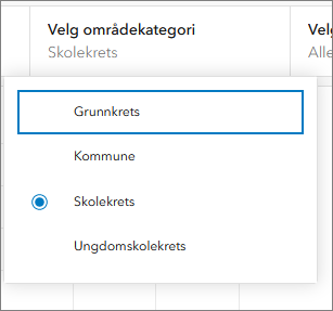 velg kategori